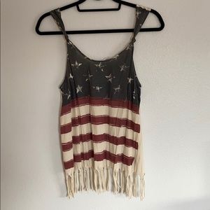 American flag shirt